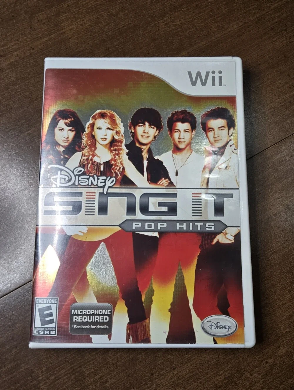Disney Sing It: Pop Hits Nintendo Wii -  2009 Y2K Karaoke Taylor Swift JB